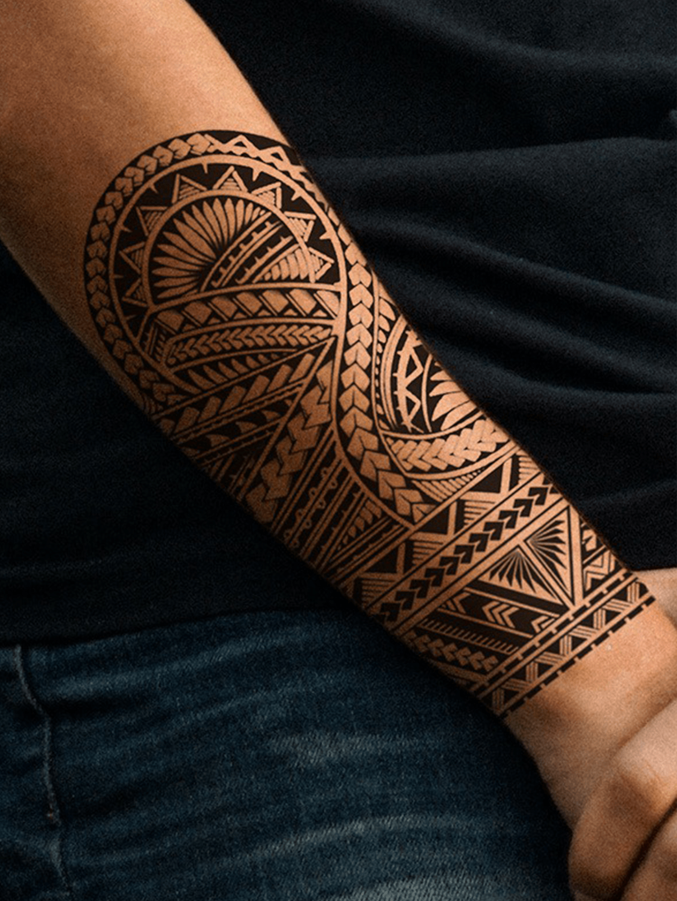 Tribal Men’s Temporary Tattoo Sticker